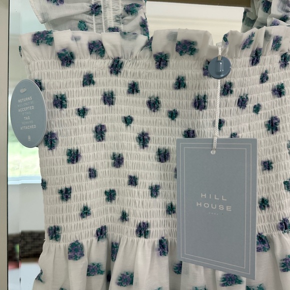 Hill House Home 2024 Collector’s Edition White, Blue and Purple Nap Dress NWT - Picture 4 of 4